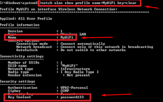 wifi cmd